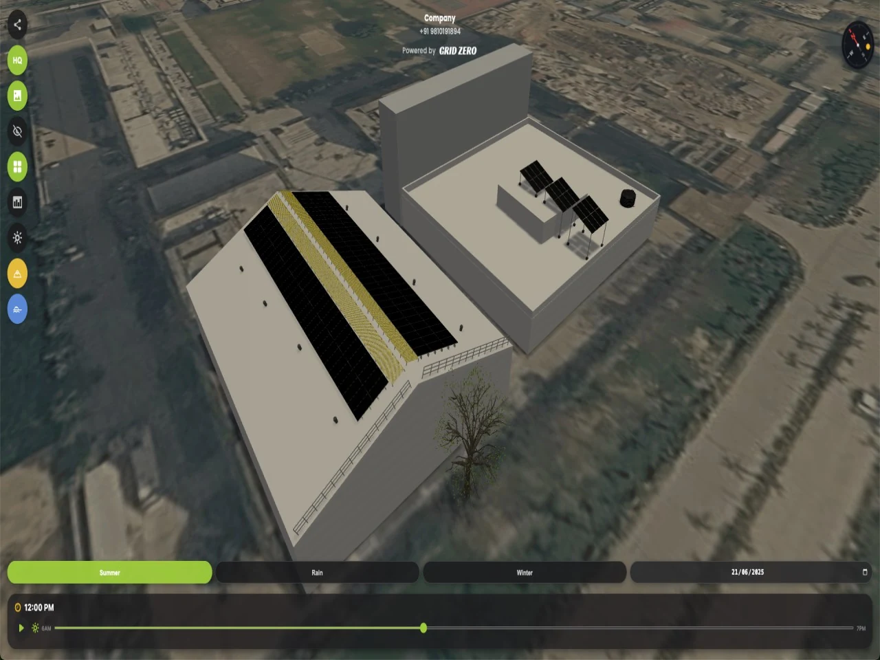 A GridZero 3D system design
